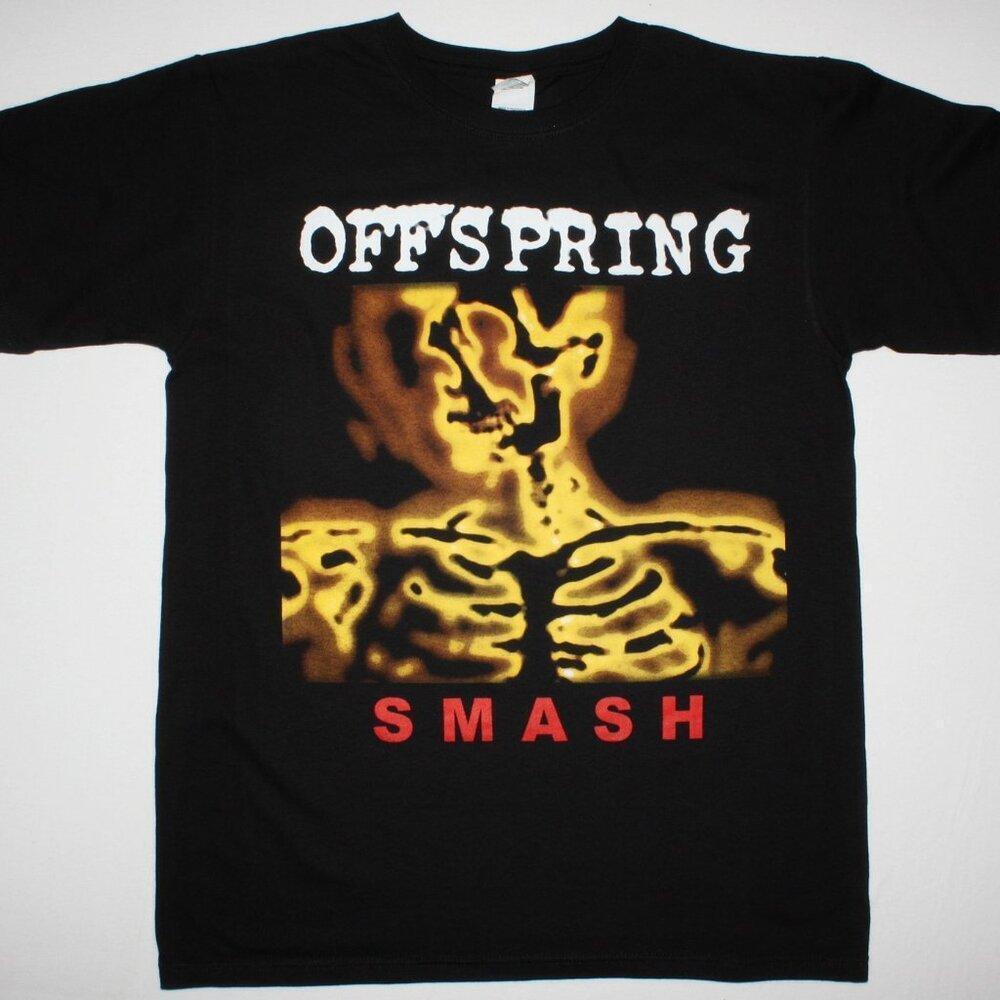 The Offspring Parking Lot Boot Tour 1995 Graphic Punk Rock Band Concert T-Shirt